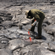 Image for article titled How Do You Collect Samples From an Active Volcano?